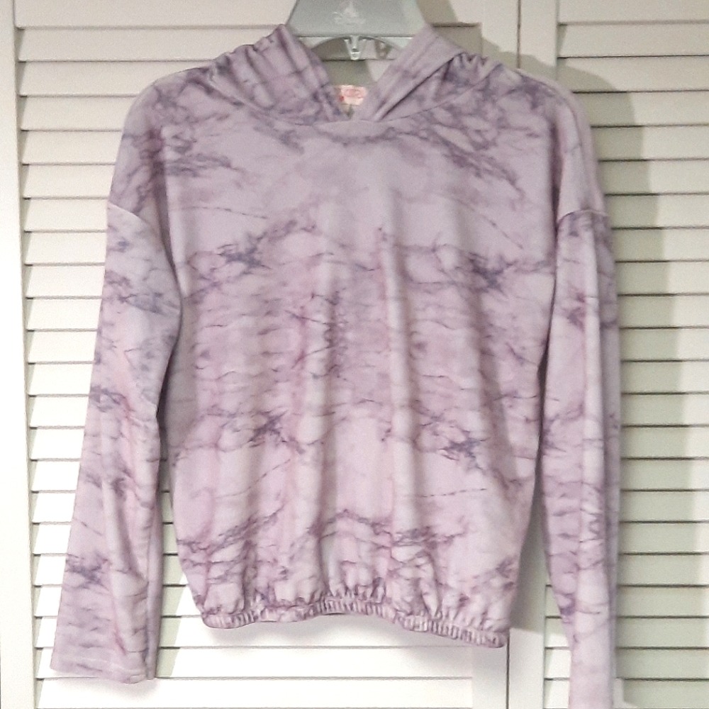 Girls Ultra Soft fleece tye dye jogger Set! Sz.L 10/12